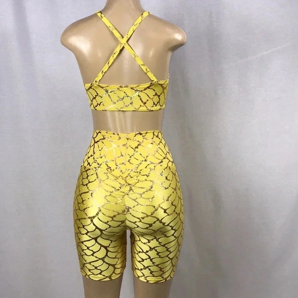 Zuliana Designer Activewear Two Piece Set Made In USA NWT - Picture 6 of 6